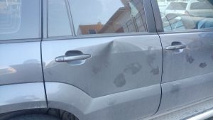 Удаление вмятины