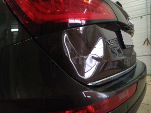 Удаление вмятины