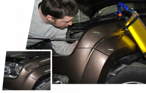 Выправление вмятины