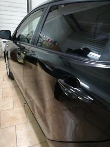 Выправление вмятины